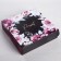 Confectionery packaging, box "Present", 14 x 14 x 3.5 cm