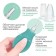 Nasal aspirator “pear” with a replaceable nose, the color is turquoise