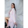 Frequency bathrobe, size 46, light pink color