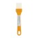 Brush flat promo, artificial bristles, plastic handle, 27 mm