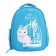 Frame backpack 36 x 28 x 17 cm, + pencil case, Bruno VisConti "Cute Owls. Coquette", turquoise
