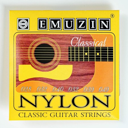 Stan strings for the classic guitar "Nylon" /1-3 -monophy, 4-6 -Backfall / //.028 -.049 /