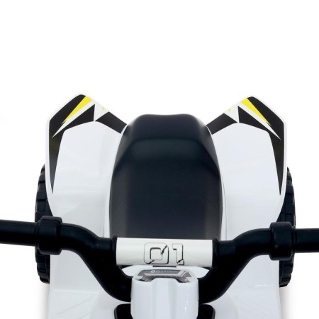 Children's electric car "ATV", white color-6