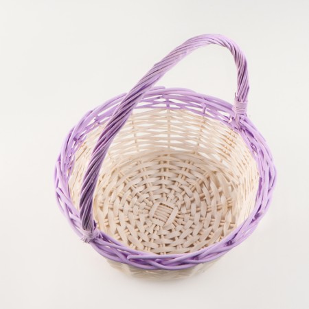 A set of baskets, 3 pcs, 36 × 14 × 39 cm, 32 × 12 × 34 cm, 27 × 11 × 29 cm, willow-4