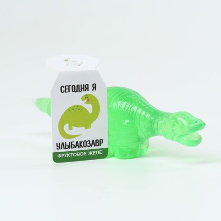 Marmalade jelly in the form of animals "smilecosaurus", 1 pc. x 35 g. Mix-6