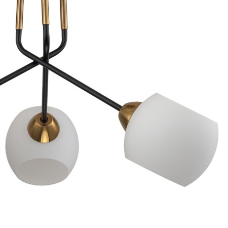Lamp on the ESCADA rod, 2113/3P. 3x40W, E27, 640x640x320 mm, Copper Color/Black-3
