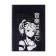 Notebook on the crest "ART. Girl", A4, 80 sheets in a cage, cover Covering cardboard, glossy lamination, offset block