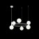 Suspension lamp Maytoni Mod013PL-06W, 6xG9, 25W, 58x58x184 cm, white color