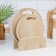 A set of cutting boards from birch on a stand, 2 pcs, 20x20 and 24x24 cm.
