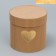 Gift Hat Athletic Microhofra, Packaging, "Heart", 12 x 12 cm