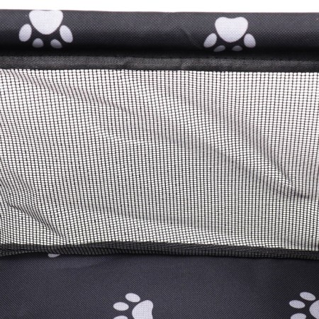 Car Seats for animals 40*30*25 cm, black with white paws-9