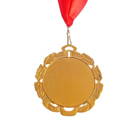 Medal with tape, workpiece, d = 70 mm-1