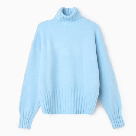 Women's sweater, Blue color, ONE SIZE (46-50)