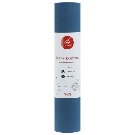 Sangh yoga rug, 183 × 61 × 0.6 cm, blue color-14