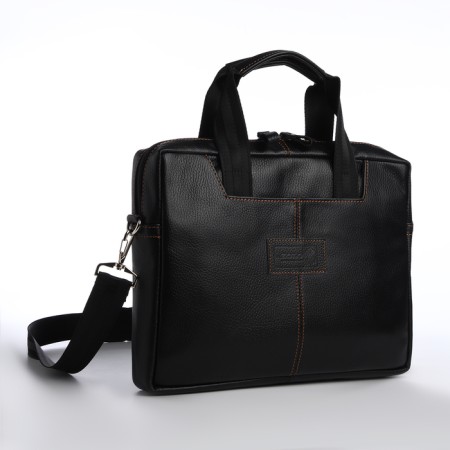 Male bag, xl zolo, black color-1