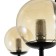 Mirbis chandelier 6XLED 30W 3xg9 black 75x75x59cm Bayerlux