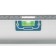 Aluminum level hobbi, skeleton, 3 ampoules, magnet, 120 cm, 1 rotary