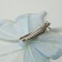 A butterfly for decor and floristry, on a clothespin, plastic, mix, 1 pc., 7 x 6 x 1 cm