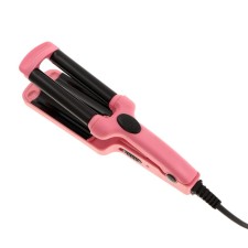 The curling iron Luazon LW-20, 35 W, ceramic coating, D = 12 mm, 180 ° C, pink