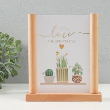Photo frame wood in 1 photo 13x18 cm 
