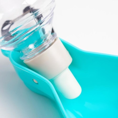 Walking figure curly, 300 ml, with a soft nose, turquoise-5