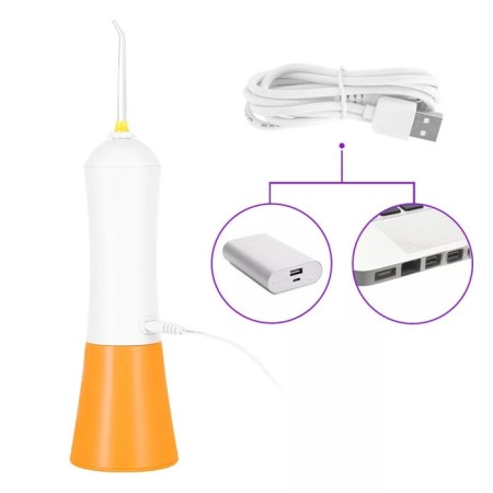 Irrigator KITFORT KT-2958-4, portable, 200 ml, 4 modes, 3 nozzles, from battery, white-5