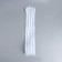Lightning "Spiral", No. 5, detachable, automatic lock, 70 cm, white/blue color