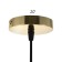 Lamp Bayerlux 1393/1gd E27 40W gold 9x9x8 cm