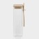 Glass Bank for bulk products with a bamboo cover and a spoon "Eco", 550 ml, 9.5 × 22.5 cm