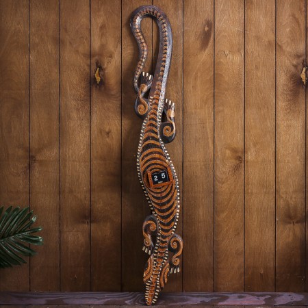 Wall geckon calendar tree 2.5x13x80 cm mix-10