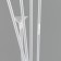 Star for balloons for 7 balls, chamomile base, height 80 cm