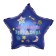 Foil ball 18 "Little Star", star, with a substrate