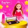 Gift set "Shine brighter than stars", doll, cosmetics