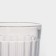 Set of glass glasses "Faced", 6 pcs, 250 ml