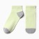 Women's socks shortened, light/gray color, size 23 (35-37)