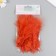 A set of decorative feathers "needlework", 20 pcs (dark orange), pen length 13-16 cm