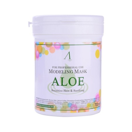 Alginate mask ANSKIN ALOE MODELING MASK, soothing, 700 ml