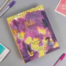 Photo album for 200 photos 10x15 cm, plastic. Cosmo Sketch sheets of lights