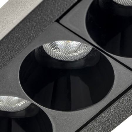Introduction lamp, ARTIN, rectangular 285x45x555mm LED 20W 1600LM 4200K Al Black 59940-5