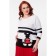 Female jumper, size 52, white color