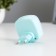 Nightlight with the light sensor "Lasi" LED azure 6x6.5x6 cm