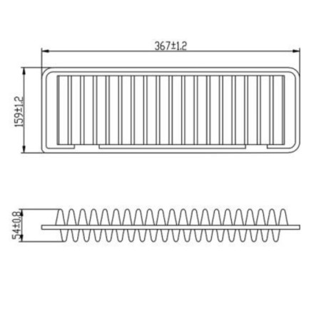 Air filter Totachi Ta-2733