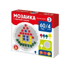 Mosaic with a round field, 60 elements