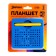Magnetic tablet for drawing, 96 holes, blue