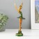 Polystone souvenir "Ballerina in a green pack" 22x8x6 cm
