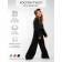 Costume for girls Twist, height 128 cm, black color