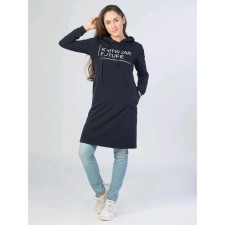 Dress-top, size 52, dark blue color