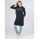 Dress-top, size 52, dark blue color