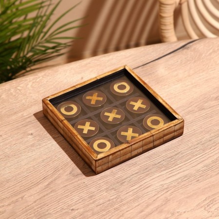 Game of desktop "Cross-cuts" 16x16 cm, polyurez, bone-1