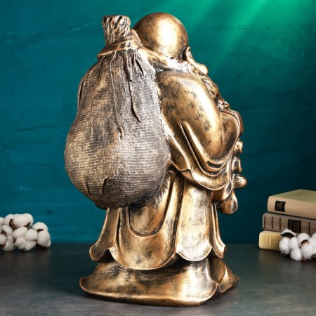 Figure "Hotai" 26x38x56cm, bronze-3